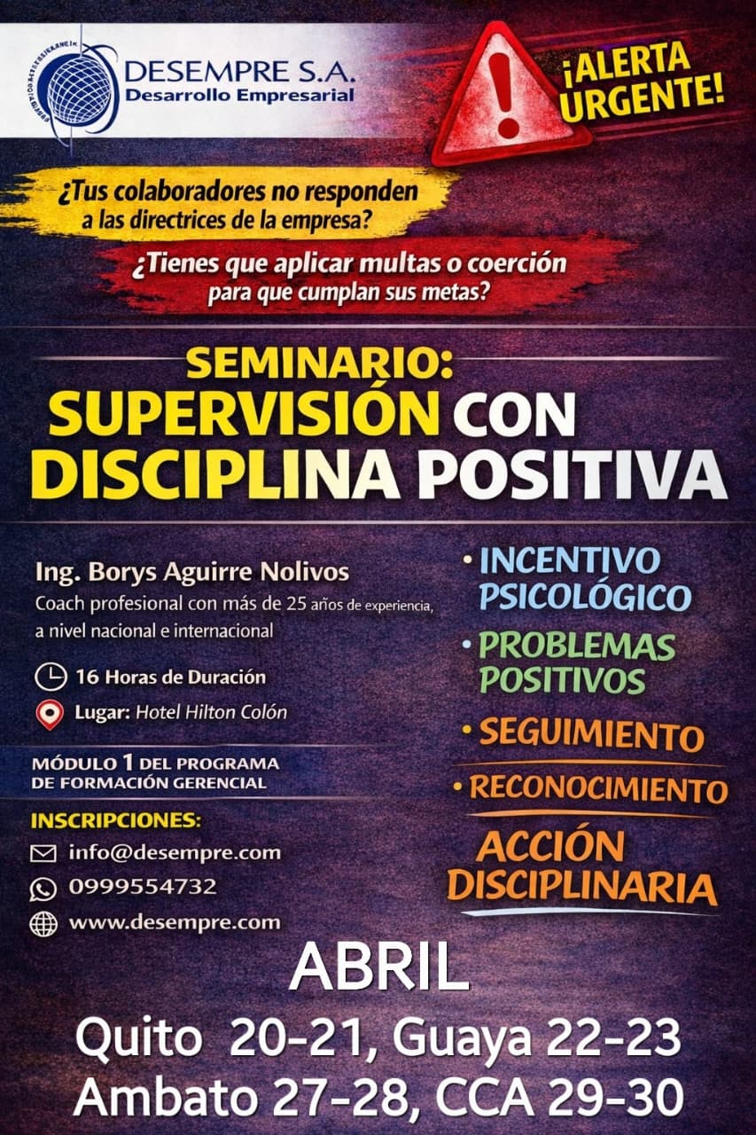 SUPERVISION CON DISCIPLINA POSITIVA